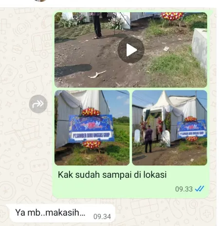 Pengiriman Karangan Bunga Tanah Sereal
