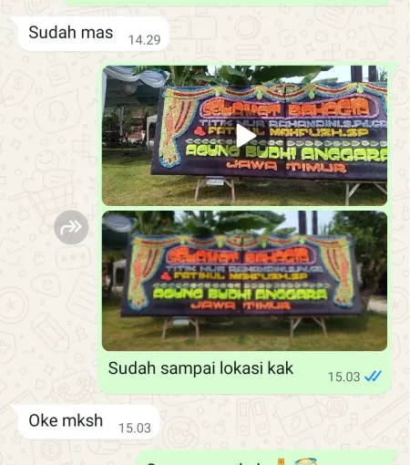 Pengiriman Papan Bunga Tanah Sereal